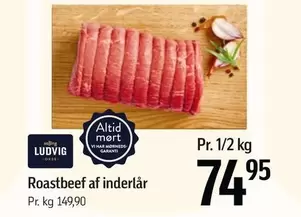 Roastbeef af inderlår