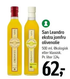 Ekstra Jomfru Olivenolie