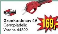 Grenkædesav 4V Varenr. 44822