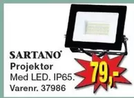 Projektor Med LED. IP65. Varenr. 37986