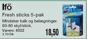 Fresh sticks 5-pak