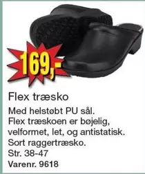 Flex træsko