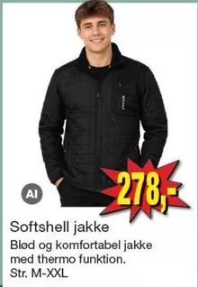 Softshell jakke