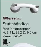 Støttehåndtag Med 2 sugekopper. Varenr. 34592