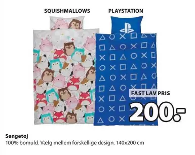 Playstation - Senge Tøj