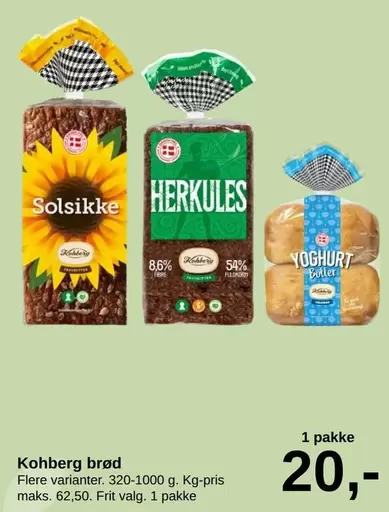 Kohberg brød
