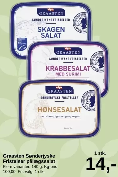 Skagen - Sønderjyske Fristelser pålægssalat