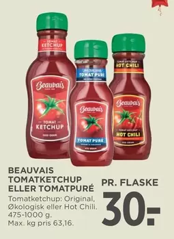 Chili - TOMATKETCHUP ELLER TOMATPURÉ