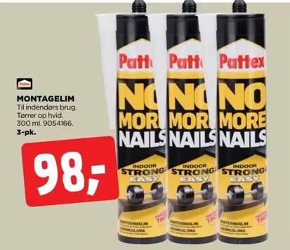 Easy - MONTAGEGLIM 300 ml. 9054166. 3-pk.
