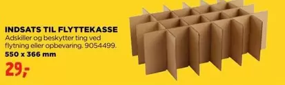 INDSATS TIL FLYTTEKASSE 9054499