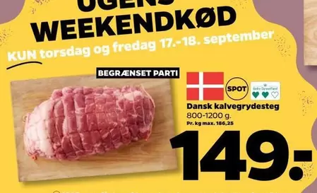 Dansk kalvegrydesteg