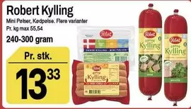 Robert Kylling Mini Pølser, Kødpolse