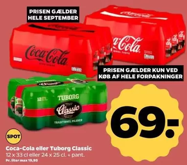 Coca Cola - Coca-Cola eller Tuborg Classic