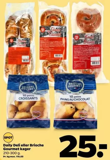 Daily Deli eller Brioche Gourmet kager