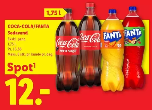 Coca Cola - Coca-Cola/Fanta Sodavand
