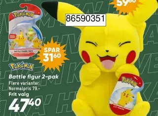 Pokemon - Battle figur 2-pak