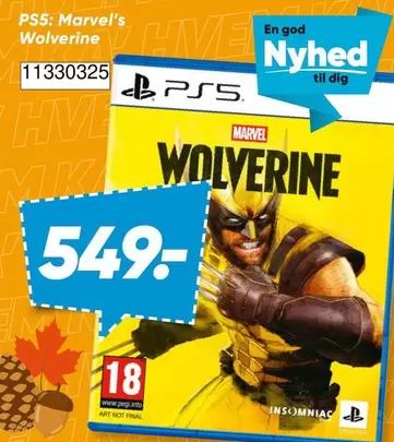 Marvel - PS5: 's Wolverine 11330325