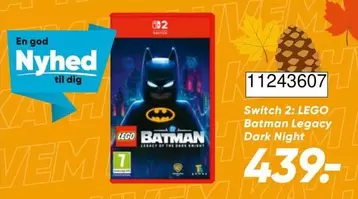 Lego - Switch 2: LEGO Batman Legacy Dark Night