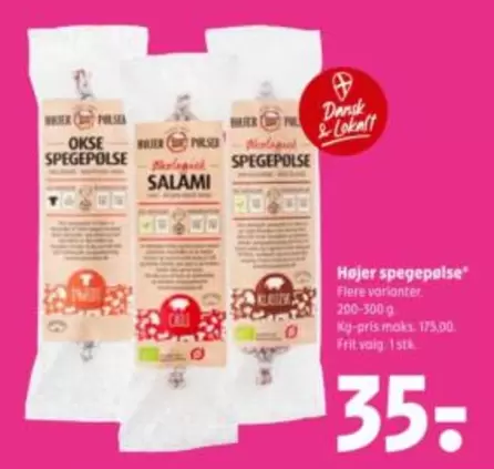 Højer spegepølse