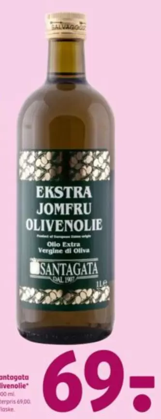EKSTRA JOMFRU OLIVENOLIE