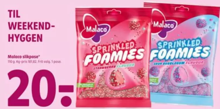 SPRINKLED FOAMIES