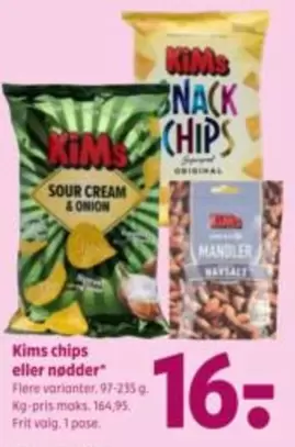 chips eller nødder