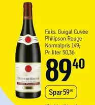 Guigal Cuvée Philipson Rouge