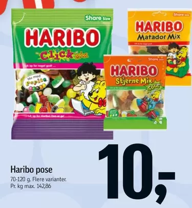 Haribo -  pose