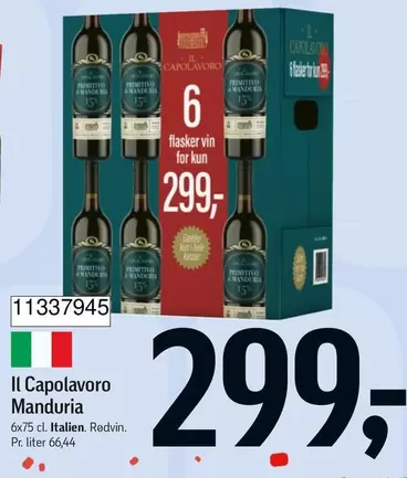 Il Capolavoro Manduria