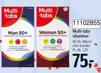 Multi-tabs vitaminer
