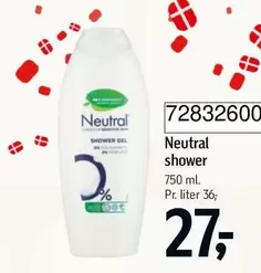 Neutral shower 72832600
