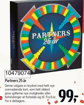 Kort - Partners 25 år