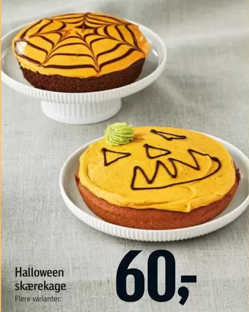 Halloween skærekage
