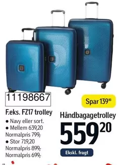 FZ17 trolley