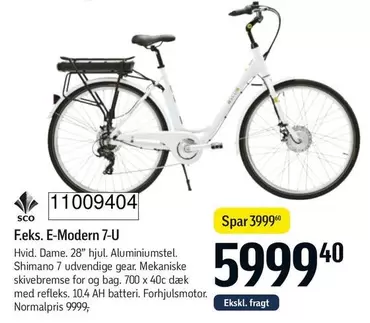 F.eks. E-Modern 7-U