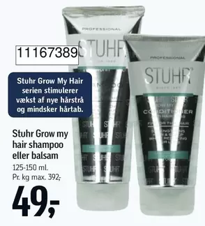 Grow My Hair shampoo eller balsam