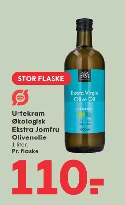 Urtekram Økologisk Ekstra Jomfru Olivenolie