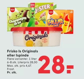 Frisko Is Originals eller Ispinde