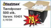 Tændposer 540 stk. Varenr. 10401