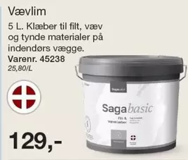 Vævlim Varenr. 45238
