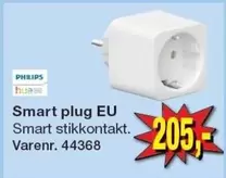 Philips - Smart plug EU Smart stikkontakt. Varenr. 44368