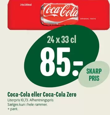 Coca Cola - Coca-Cola eller Coca-Cola Zero