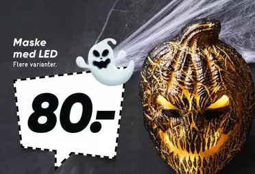 Maske med LED