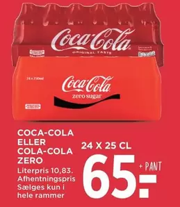 Coca Cola - COCA-COLA ELLER COCA-COLA ZERO