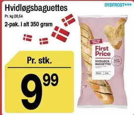 Hvidløgsbaguettes