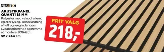 AKUSTIKPANEL QUANTI 18 MM 9064261