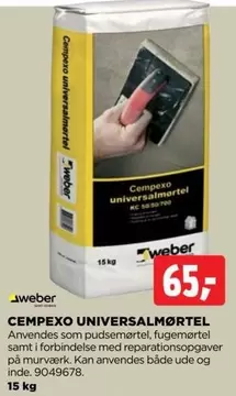 CEMPEXO UNIVERSALMØRTEL