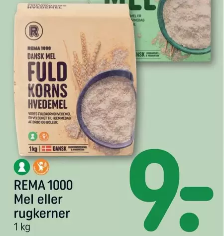 Mel eller rugkerner