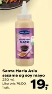 Asia sesame og soy mayo