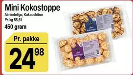 Mini Kokostoppe